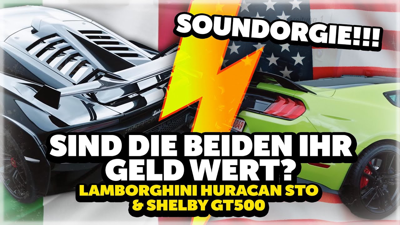 JP Performance - Sind die beiden ihr Geld wert? | Huracan STO & Shelby GT500 + Soundorgie!