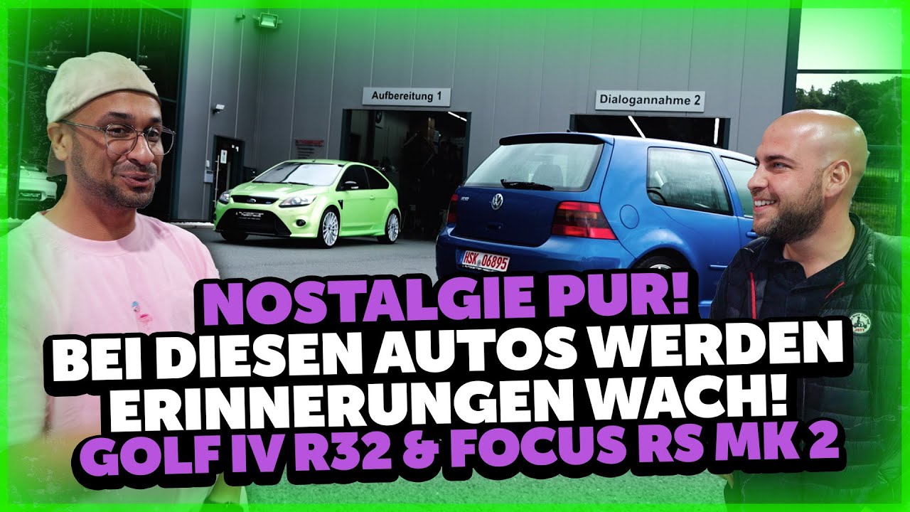 JP Performance - NOSTALGIE PUR! | Wir fahren GOLF IV R32 & Ford Focus RS MK 2